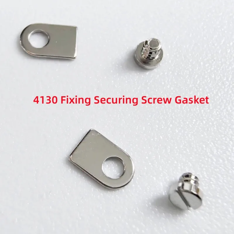 4130 Watch Movement Accessories Stainless Steel 1 Set Fixing Securing Screw Gasket Fit for 4130 Movment Repair Parts