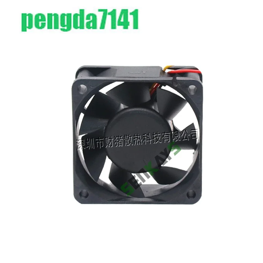 Dual Ball Bearing 60x60x25mm 6025 DC  24V  Computer Cooler Fan 60x25mm Brushless Machine Equipment  Motor Cooling Fan 3P