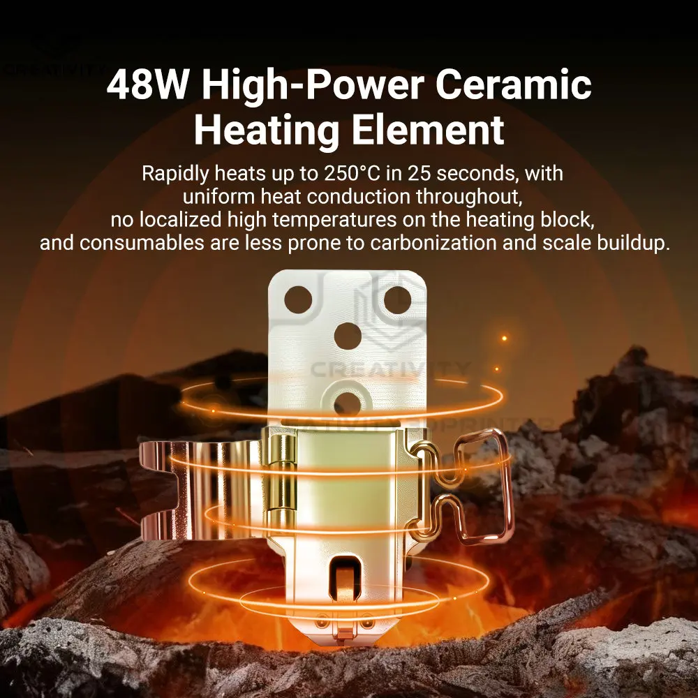 Bamboolab A2L Hotend Heating Assembly A1 Upgraded Quick-Swap A1 Mini Hotend Heating Component Mounting 3d Printer Accessories