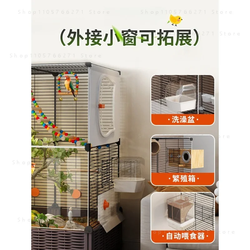 Birdcage ecological villa, luxury villa new splash-proof