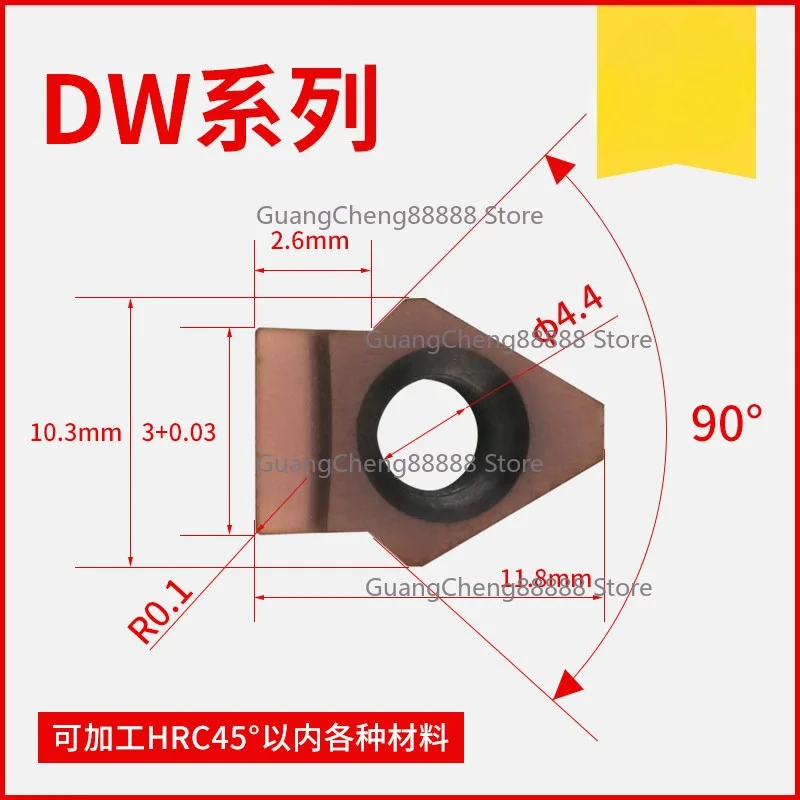 CNC broaching tool keyway slotting tool Holder Keyway Gear Shaper Positioning Groove Broach Tool Inserts Tungsten carbide insert