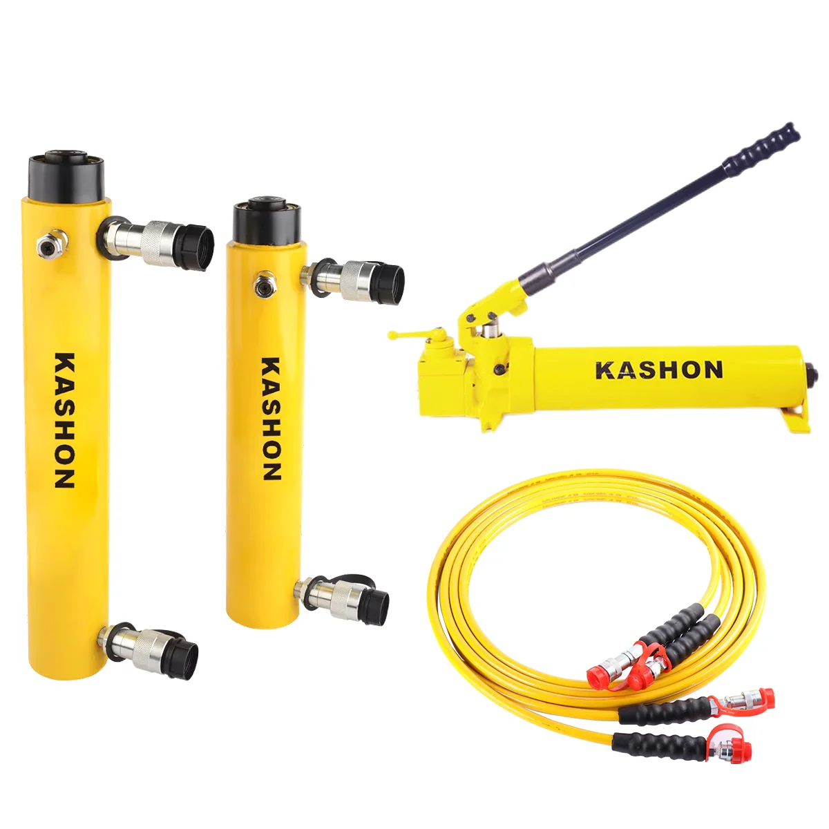 RR Series 700 Bar/10000 PSI High Pressure Hydraulic Return Double Acting Hydraulic Cylinder Jack  With Long Stroke