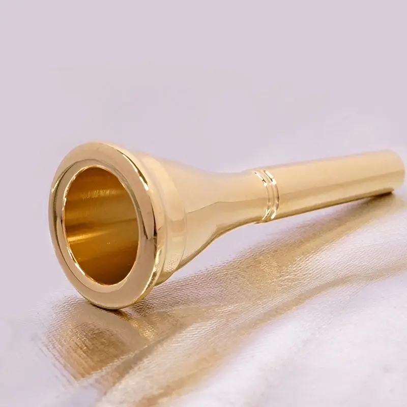 

French Horn Mouthpiece Gold&Silver Horn Mouth Universal Horn Mouthpiece - New