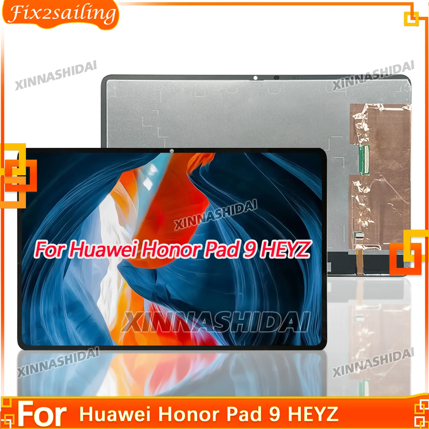 

100% Tested For Huawei Honor Pad 9 HEYZ LCD Touch Digitizer Screen Panel 12.1'' Screen Tablet Replacement Parts LCD