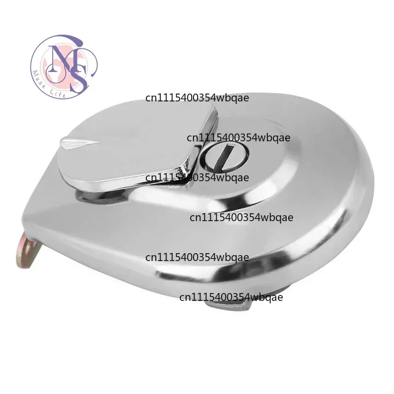 ZOCI-FOR-1Set Stainless Steel Fuel Gas Tank Cap With 2 Keys Rustproof For VF750C VF750 VF 750 700 Motorcycle Replacement Parts