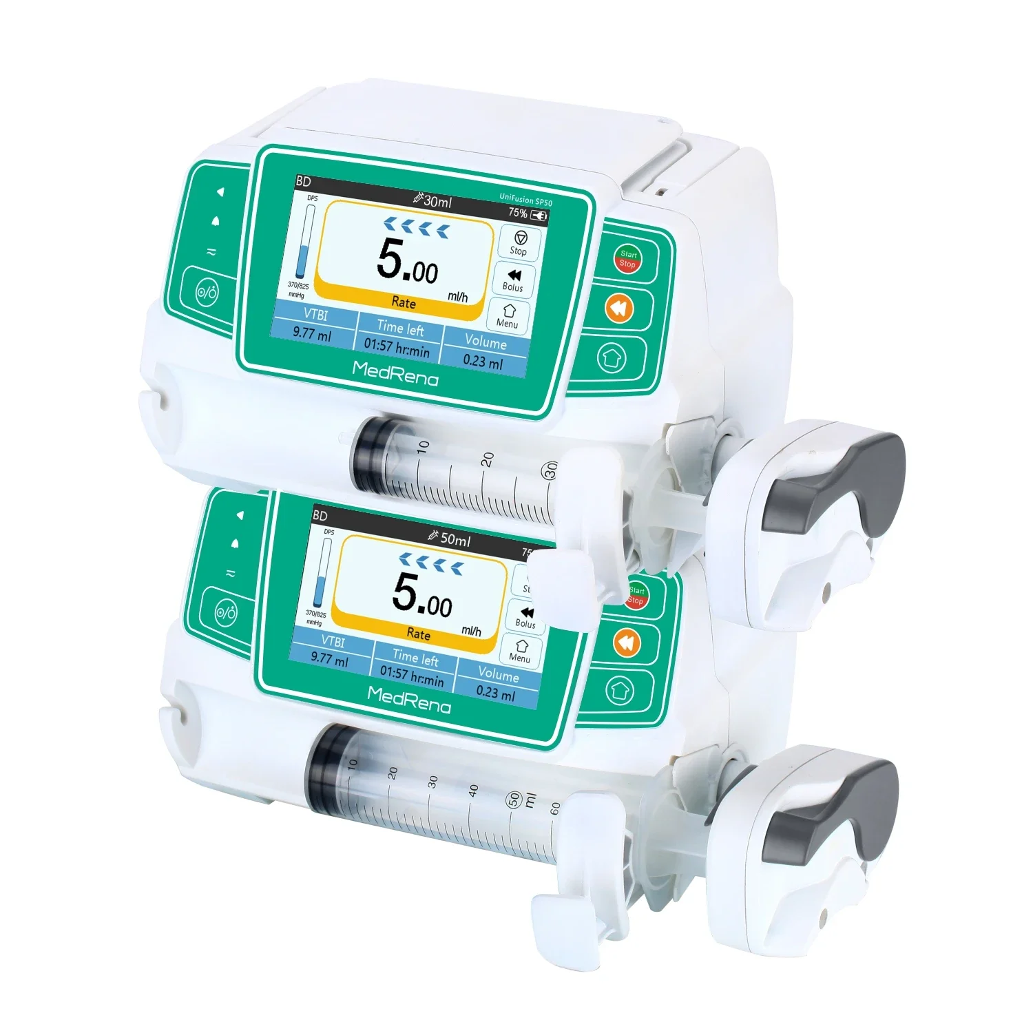 SP50 CE Approved Medical Equipment Portable Syringe Infusion Pump for ICU Electric MedicalDevices Insulin Infusion Pump Prices