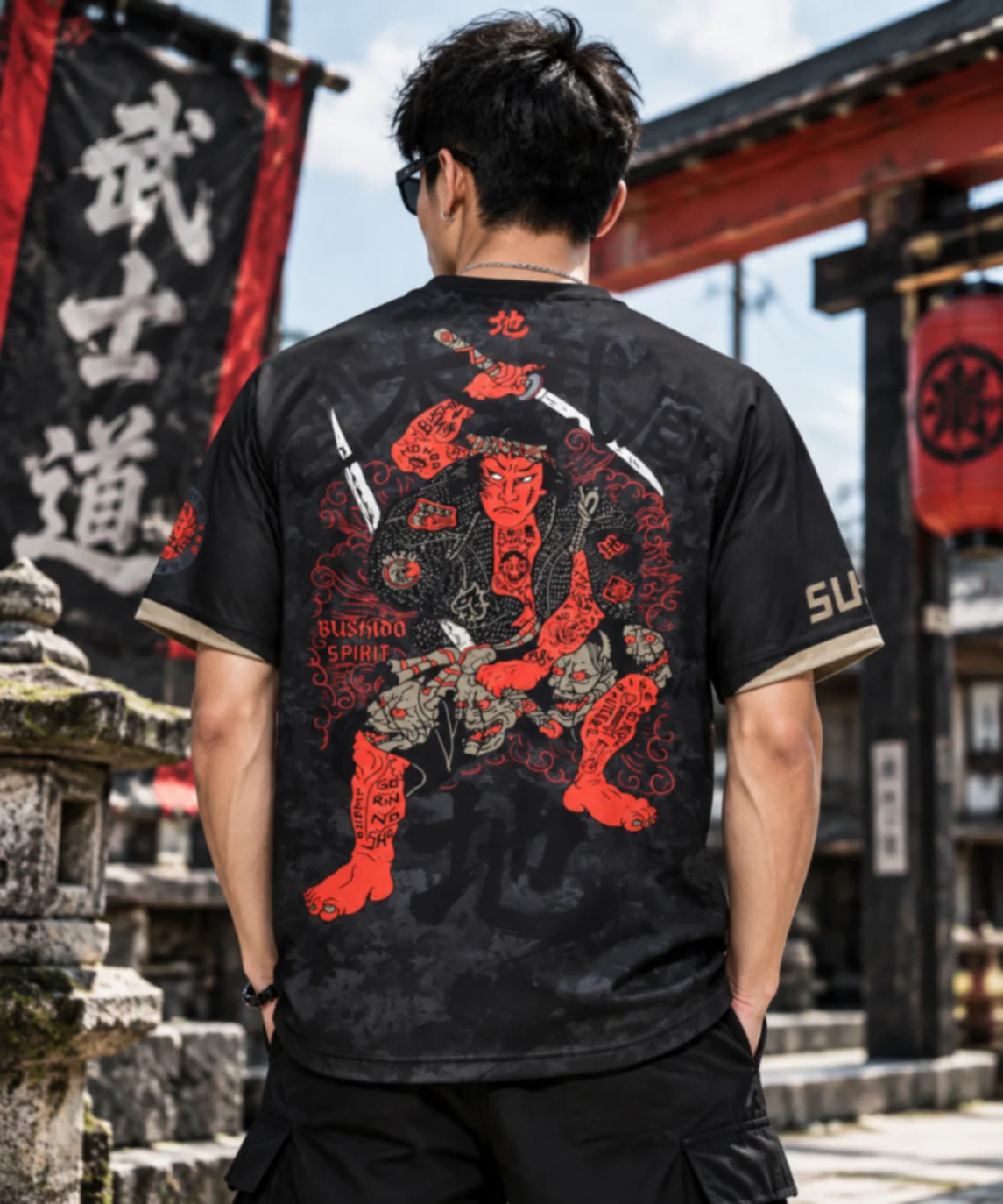 2026 Summer Jiu-Jitsu Anti-Abrasion T-Shirt Y2K Print Training Quick-Drying Tight-Fitting Short-Sleeve Men's Street Style Top