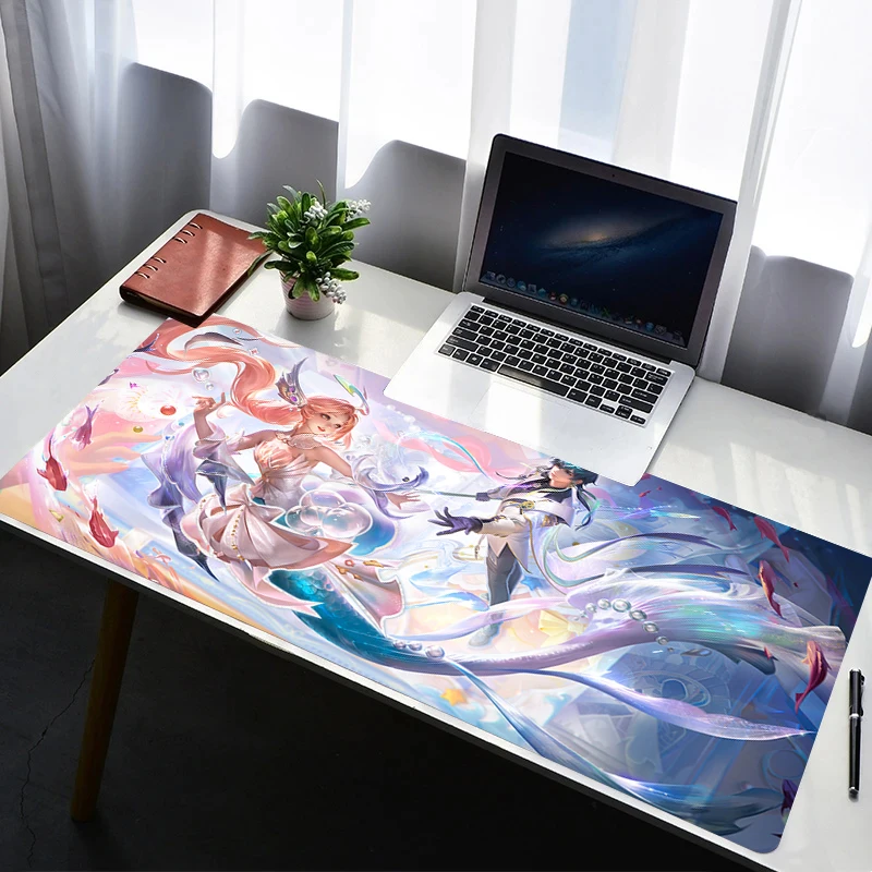 

Mouse Pad PC Non Slip Rubber HD Mousepad Laptop Gamer Cabinet Keyboard Pad Office Honor of Kings Computer Gaming Desk Mouse Mat