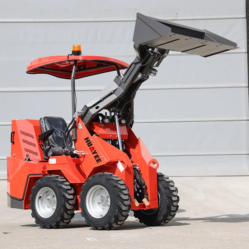 Mini Wheel Slip Loader Factory Deal Fast Delivery Customized Epa Engine Backhoe Loader High Quality Factory Price Mini Loader