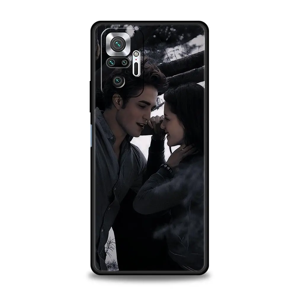 Phone Case For Xiaomi Redmi Note 13 12 5G 9S 9 8 10 11 Pro 9T 13C 12C 10C 9C 9A 7 Pro Soft Silicone Cover Twilight Saga