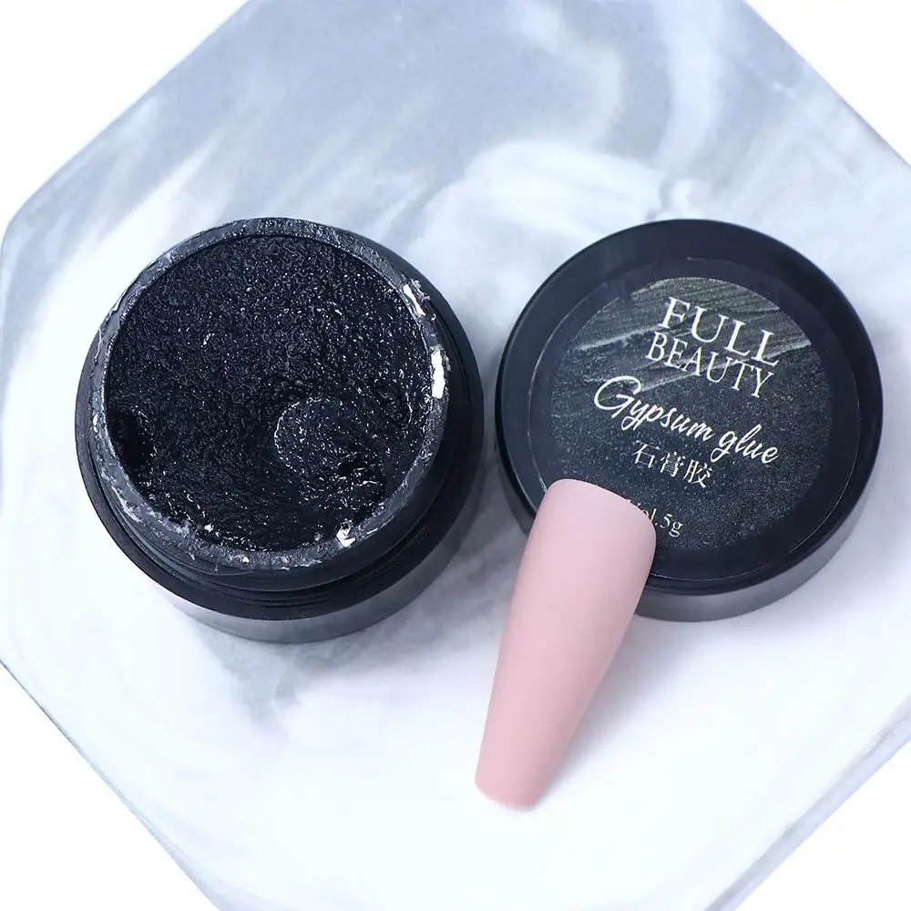 Decorazioni per unghie fai-da-te Accessori per manicure Gel per unghie Decorazione per smalto per unghie Smalto per unghie Lacca 3D Texture sabbia Gel di gesso