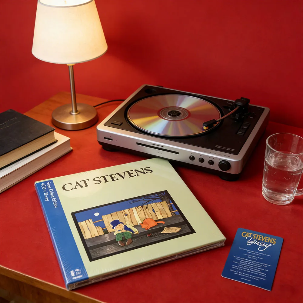 

CD 'Teaser and The Firecat,' The Classic Album By British Folk Rock Singer Cat Stevens, Released on November 19, 2021