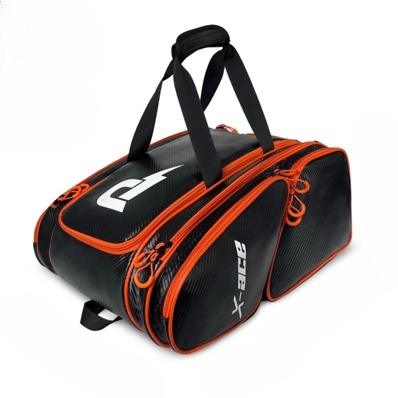 Multifunctional Pickleball Paddle Bag Large Capacity Pickleball Racket Bag Waterproof Rackets Bags Lightweight Sports Accessory