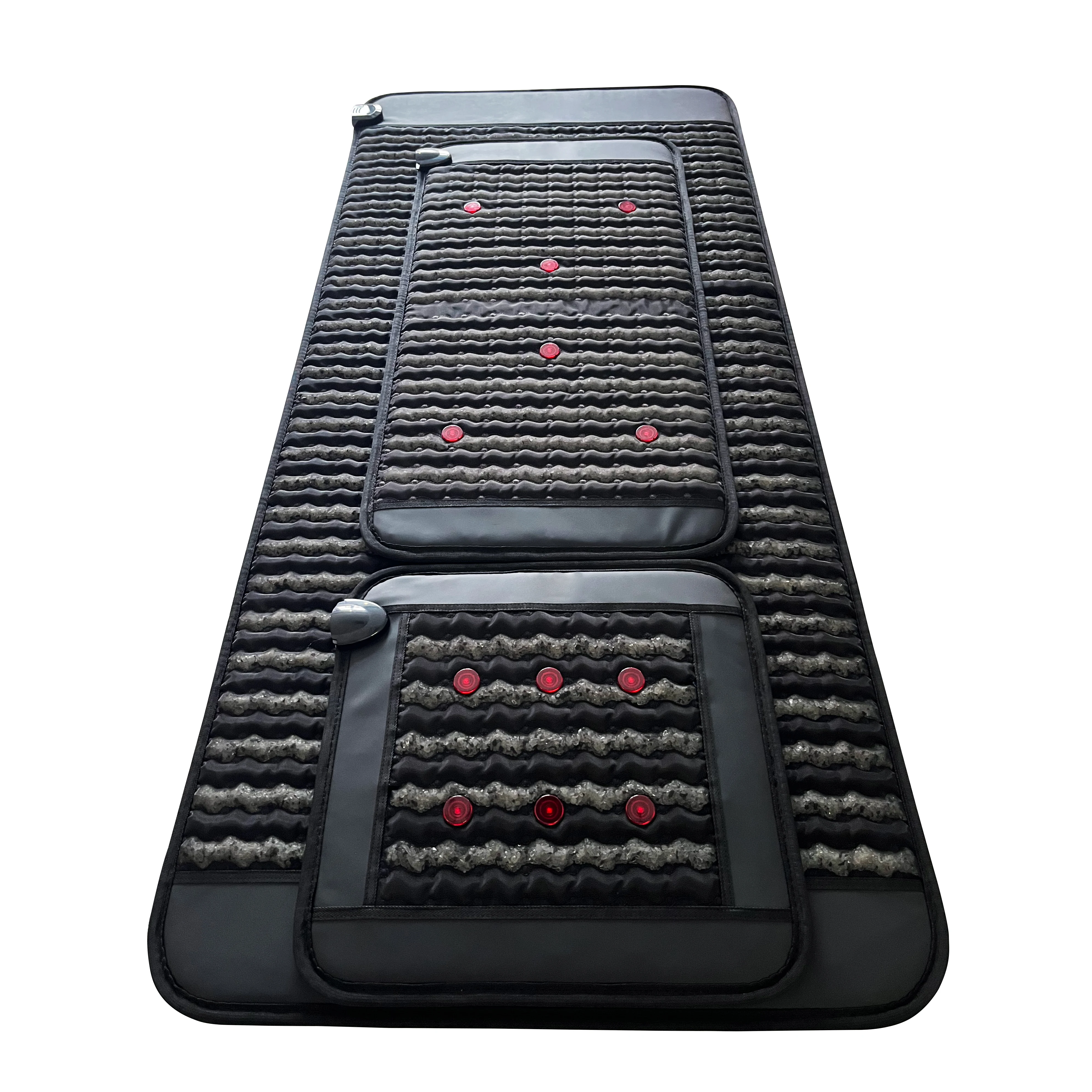 

Черный инфракрасный коврик для терапии Pemf, устройство для магнитной терапии, красный свет, кристалл, нагревательные коврики, грелки