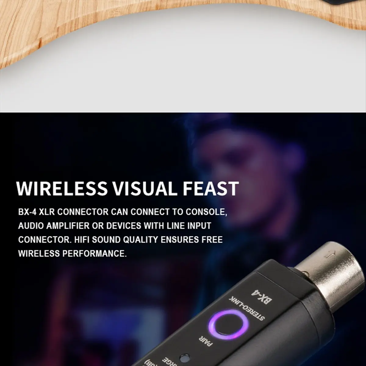 Super Sale BX-4 Wireless Bluetooth Audio Receiver for Music Streaming Sound System Bluetooth 4.0 High Transmission Speed