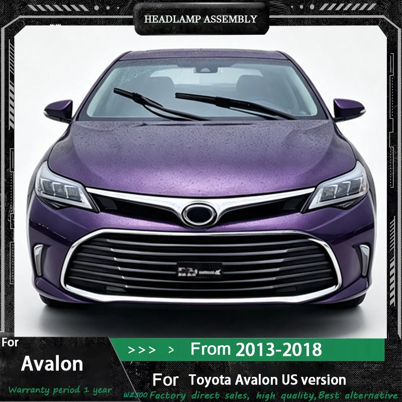 Car Light for Avalon US Version 2013-2018 LED Projetor Headlamp Daytime Running Light Automotive Accessories