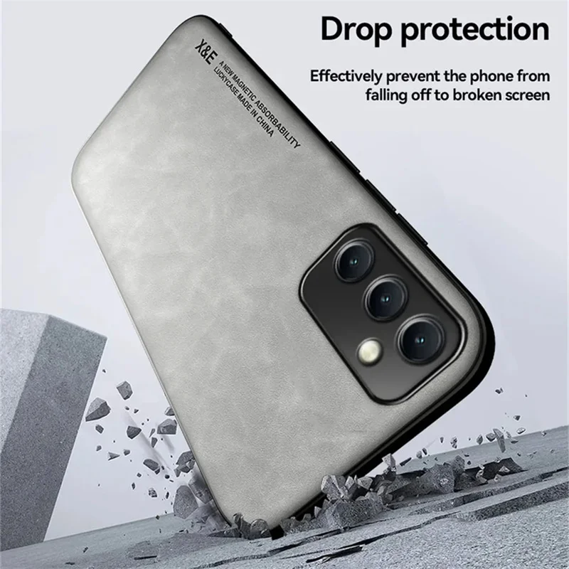 Funda magnética de piel de oveja para Samsung S26 S25 S24 Ultra S22 Plus S21 FE, fundas para Samsung S23 Ultra Note 20 10, cubierta de cuero 3