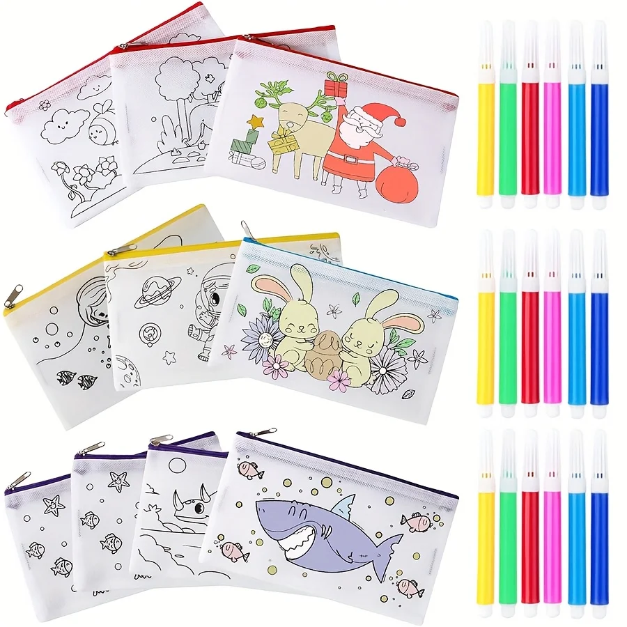 5Pcs Graffiti Penci…