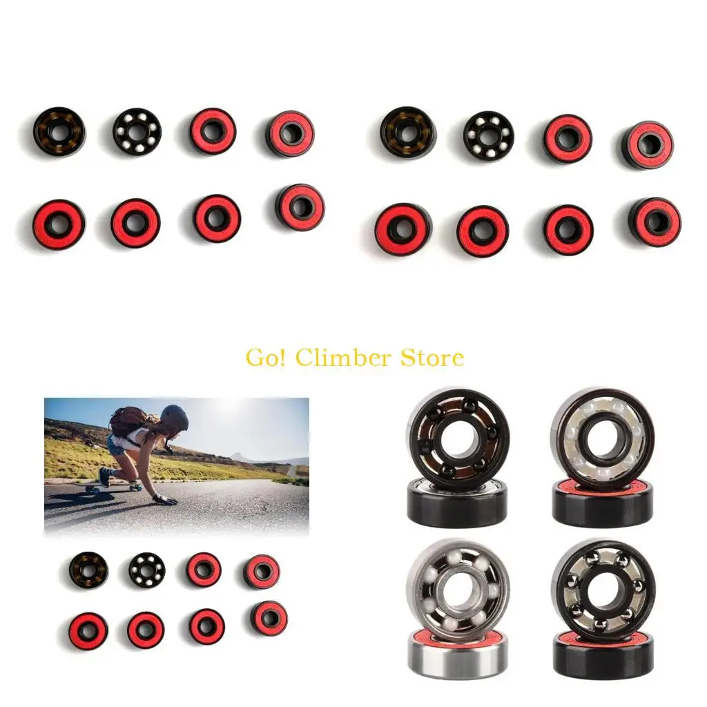 

Q84C Склейки для шариков с высокой скоростью сплавы гибриды керамики подшипники для скейта