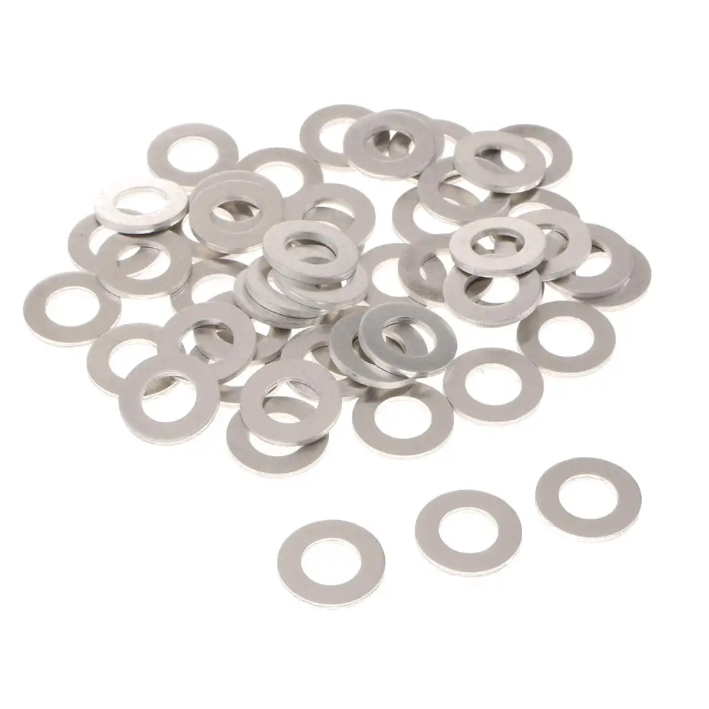 M12 Oil Drain Plug Crush Washers Seal Gasket Set for Auto Oil Pan Drain Plug Repair Engine Oil Leak Fix
