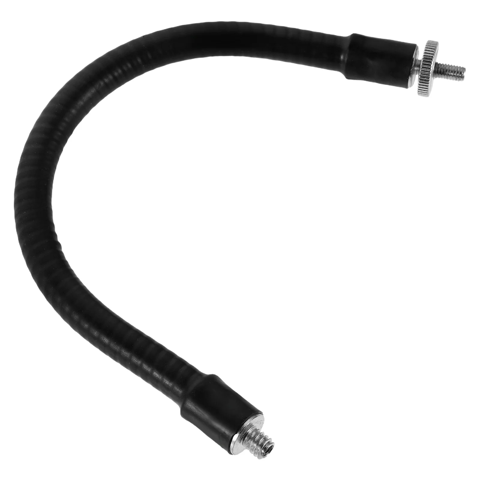 

Microphone Stand 25CM Metal Extension Rod Durable Adjustable Portable Bendable Desk Mic Flexible Arm Holder Gooseneck