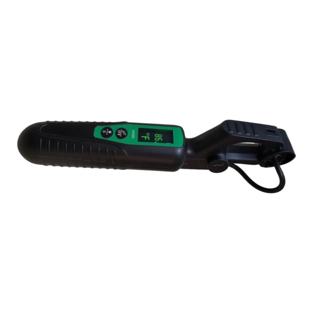 DY503 for Portable Clamp Thermometer for AC Refrigeration Pipe Wall Temp Detection Backlit Screen Lightweight Design
