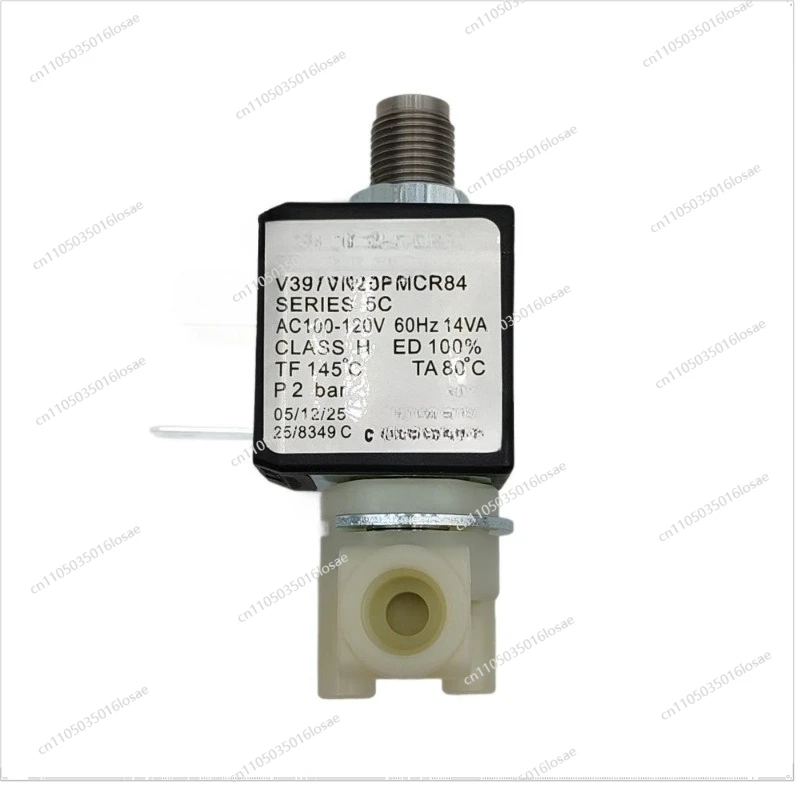 For Imported 120/230V  Pressure Coffee Machine Accessories Brewing/steam Solenoid Control Valve High Temperature Steam