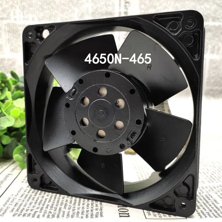 Sealed All metal Silent axial flow Cooling Fan 230V 120*120*38mm 4650N-465 high air volume fan