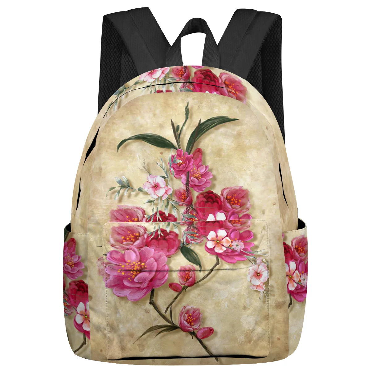 

Flower Plant Watercolor Retro Feminina Backpacks Teenagers Student School Bags Laptop Backpack Men Women Female Travel Mochila