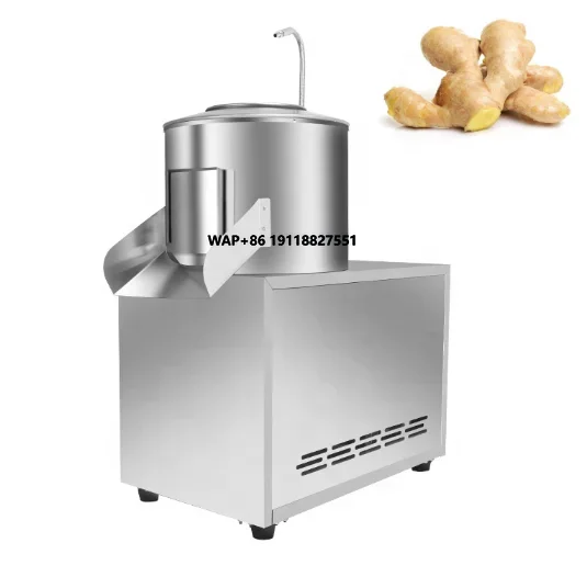 Factory Price Fresh Ginger Washing Machine Potato Peeler Machine Vegetable Cleaning Processing Machine