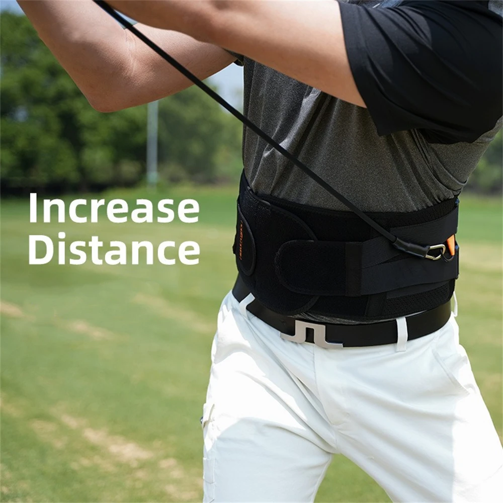 Golf Gold Belt, Golf Swing Trainer, Correct Wrist Posture, Left and Right Curve Ball, Golf Waist Support, Increase Distance