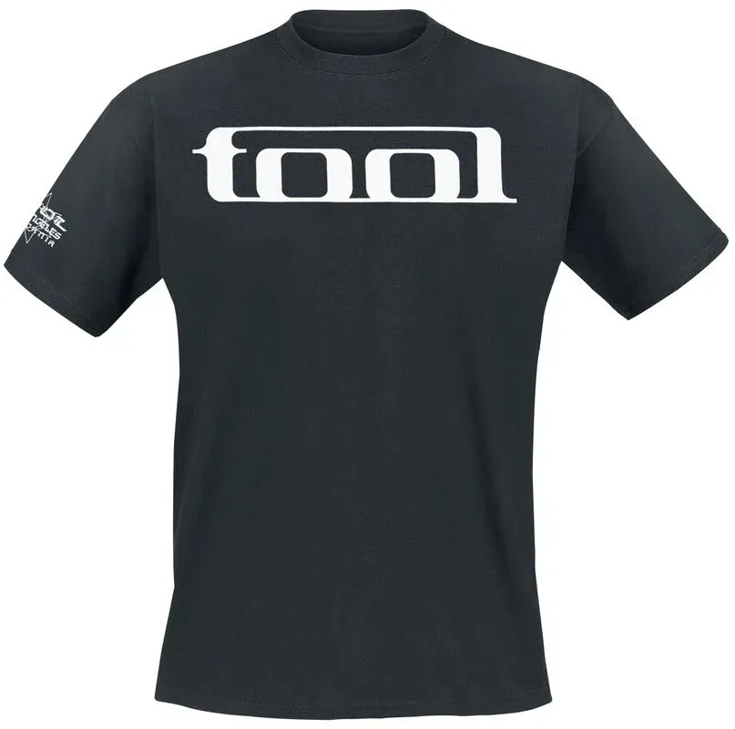 Unisex-Baumwoll-T-Shirt mit Tool Band Box Logo & Flame Eye Grafik-Tee, Progressive Metal Streetwear – Detail 6