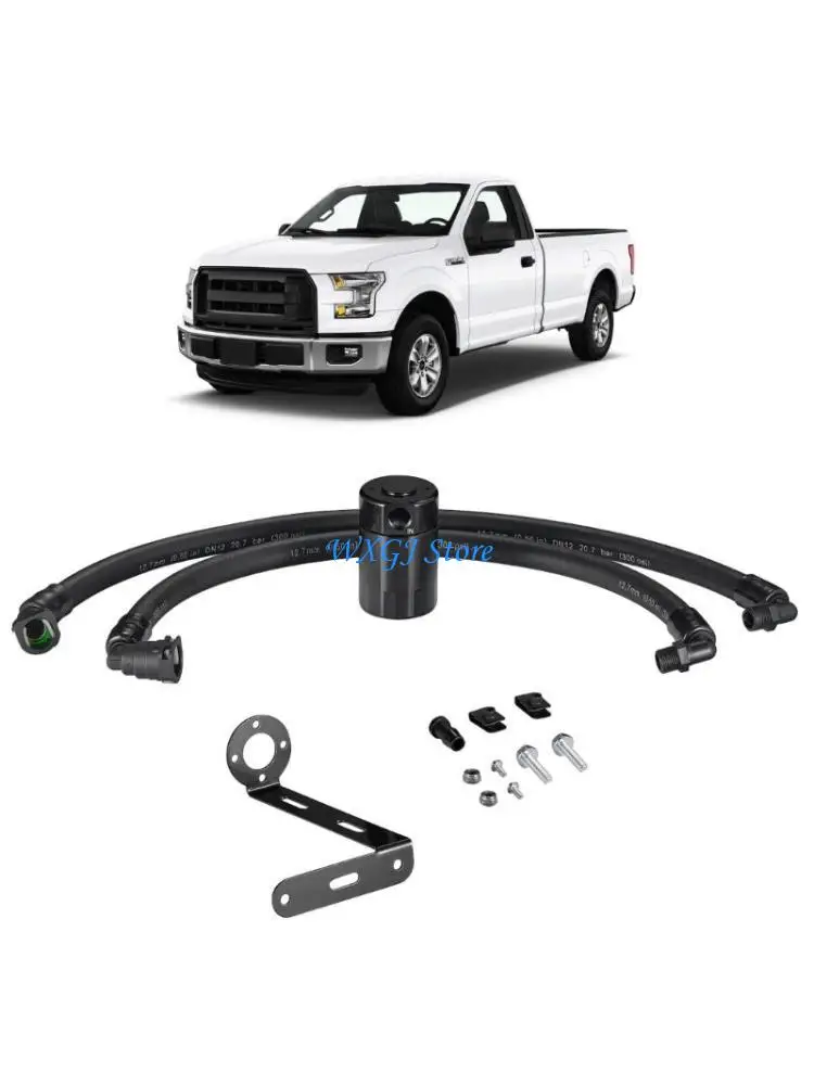 

37JE Air Oil Separator Auto Accessory Engine Oil Separator for 2011-2023 2017-2023 2018-2021 3Oz Oil Catch Can