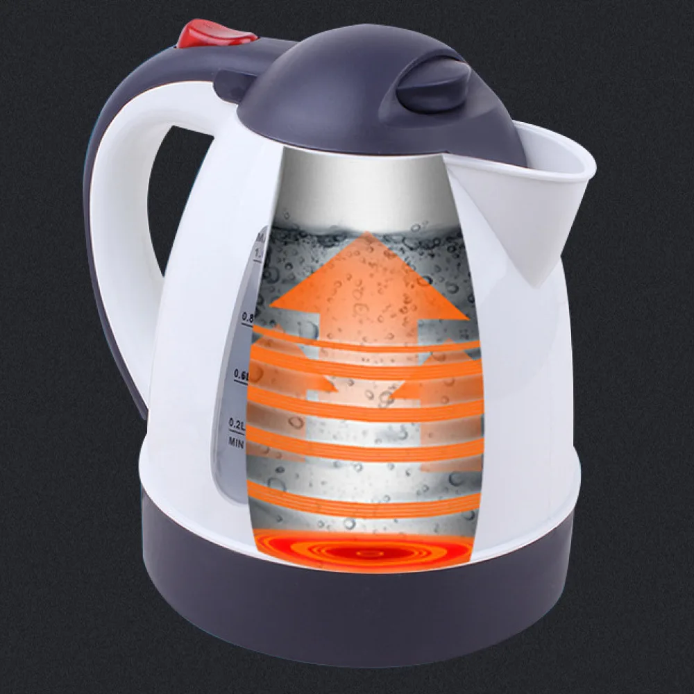 Electric Kettle For Vehicle 12V 24V Portable Heated Boiler Cup For Car SUV Truck Travel Tea Coffee Make Heating