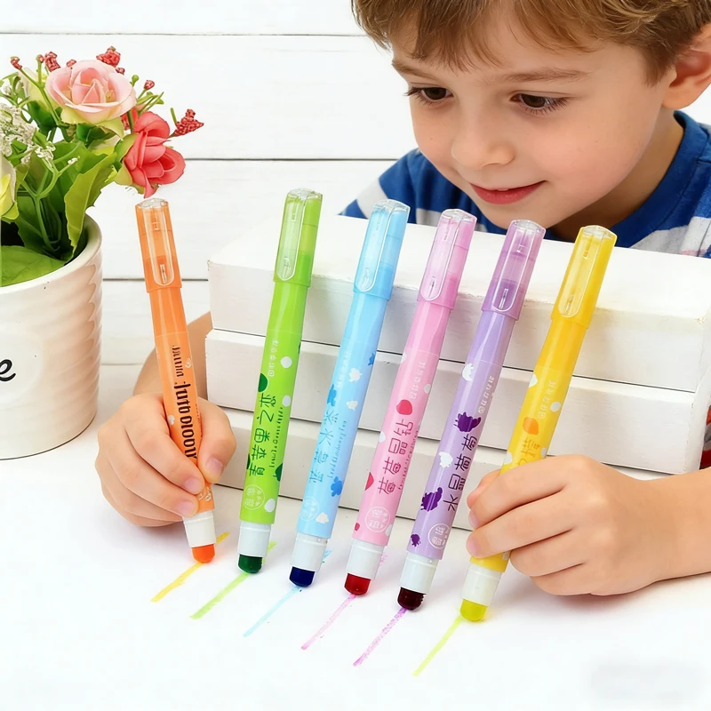 6 Colors/Set Pastel…