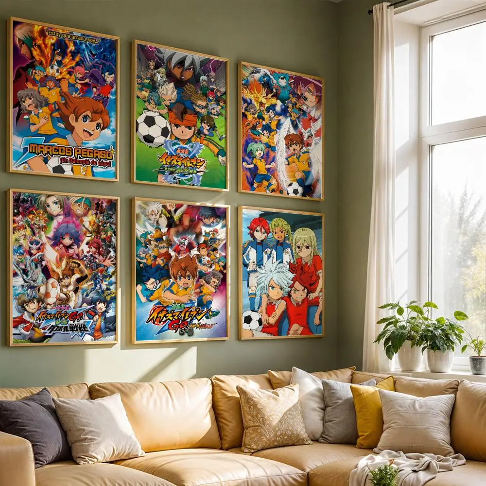 Japanese Anime I-lnazuma Eleven Poster High-Quality Canvas Print Stylish Wall Mural For Bedroom Living Room Decoration Artwork