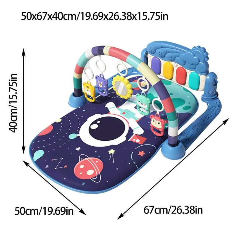 Kid Activity Mats Fitness Children Crawling Blanket Safe Skin-Friendly Kid Gym Rug Gifts For Children\'s Day Birth Christmas Gift