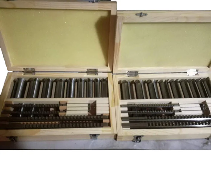 HSS Metric 70 Keyway Broaching Kit with Bushing and Gasket