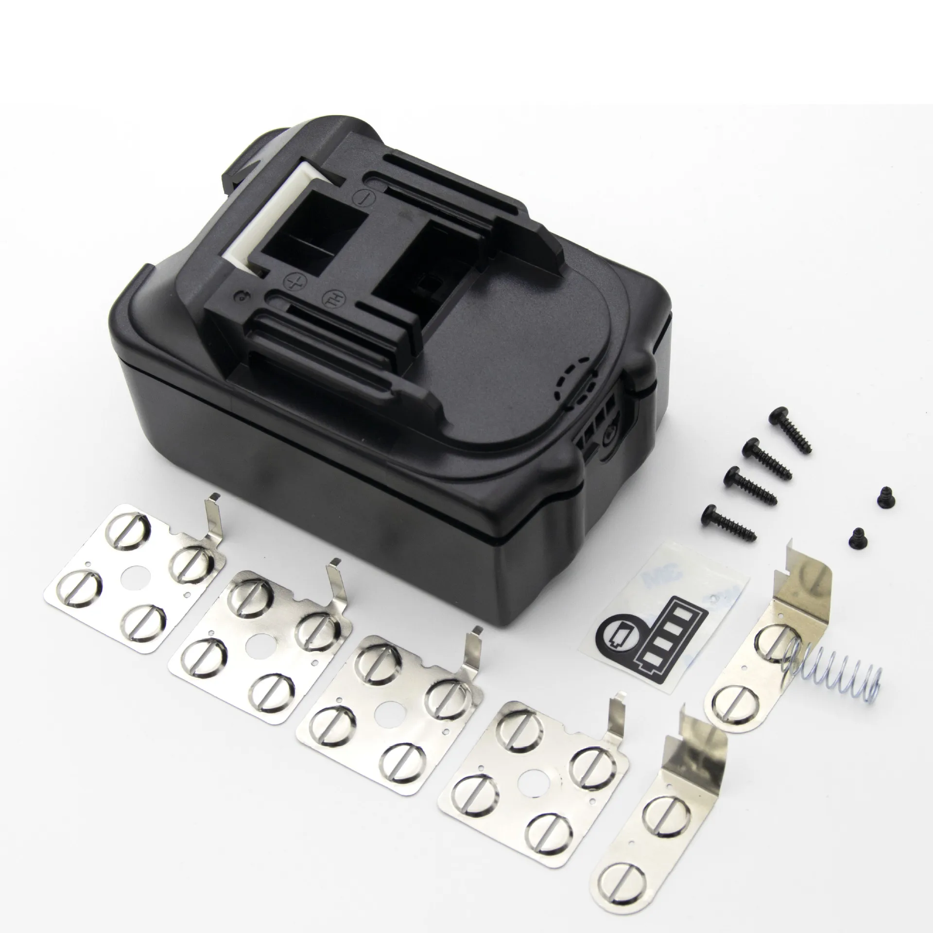 Imagem -05 - Bateria para Makita Placa de Circuito Pcb Indicador Led Ferramentas Elétricas 18650 18v Bl1850 Bl1830 Case Kit Novo