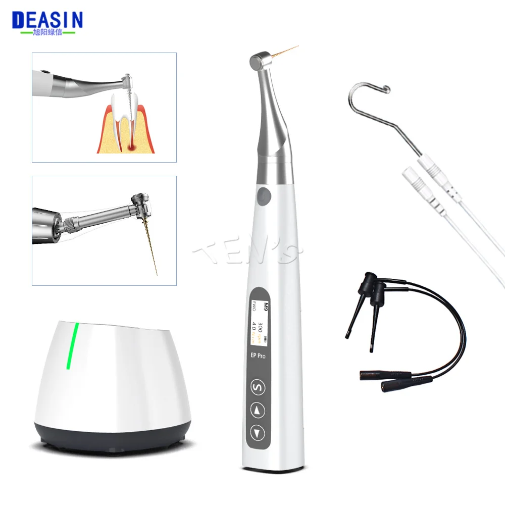 New Advanced Dental Instruments Wireless 6:1 Ratio Endo Motor with Apex Locator Brushless EP-Pro Stainless Steel Dentistry Tools