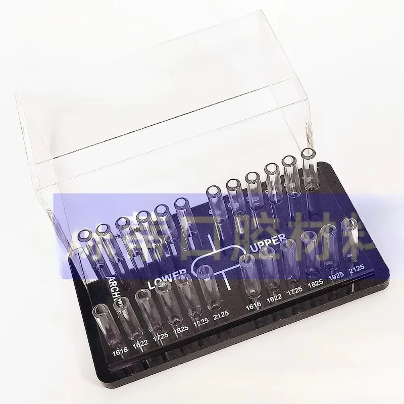 Lab Arch Wire Storage Box Stainless Steel Wire Placement Box Pre-formed Arch Wires Frame Square Wires Boxs Sorting Boxs