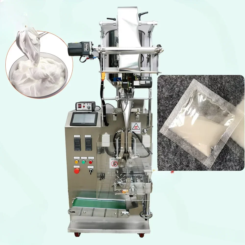 cream/jam liquid sachet packaging machine Essence Cosmetic sample Hand skincare cream sachet packing machine