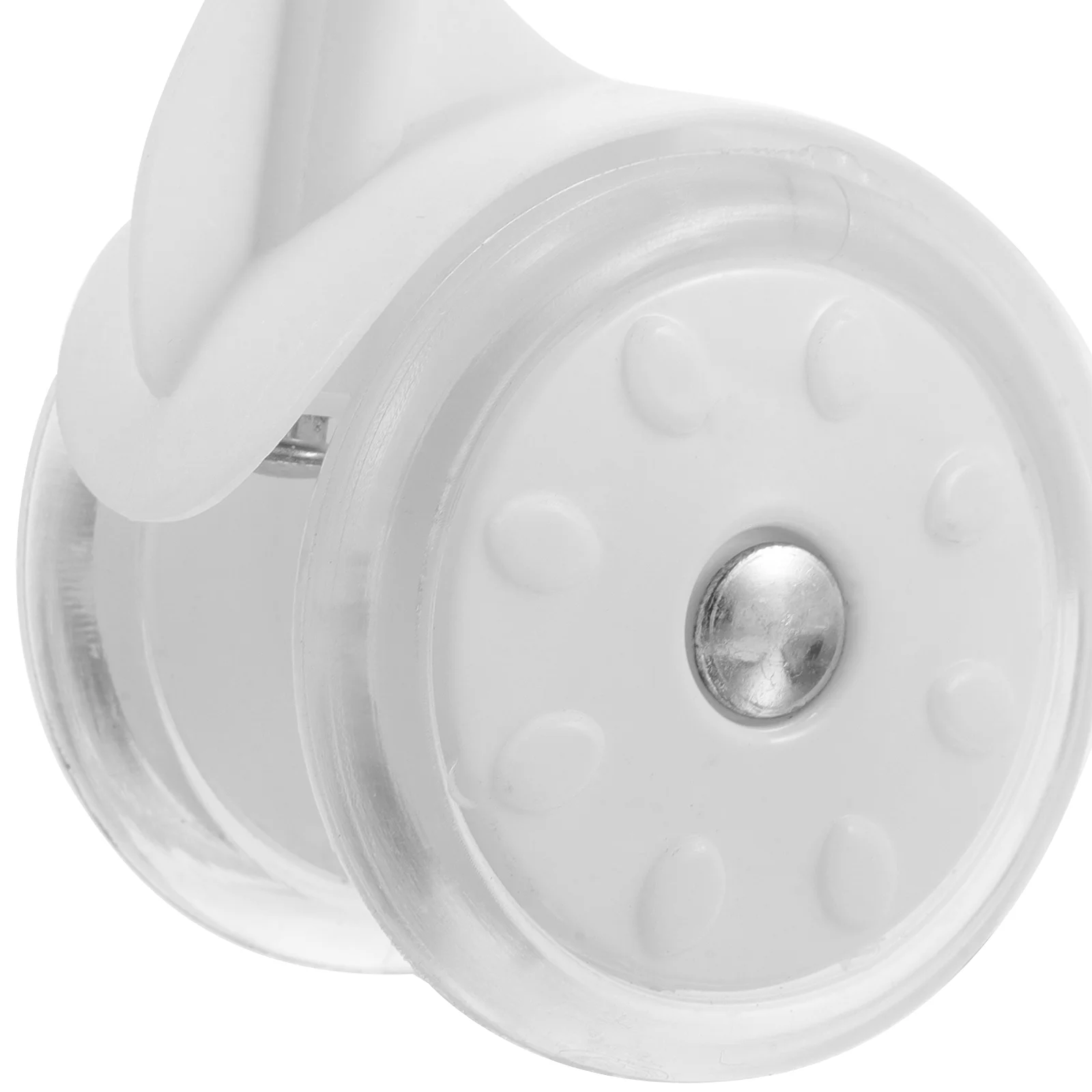 4 Pcs Walker Accessories Baby Wheels Casters for Wire Shelving Portable Bike Bicycle White Heavy Duty Cabinet