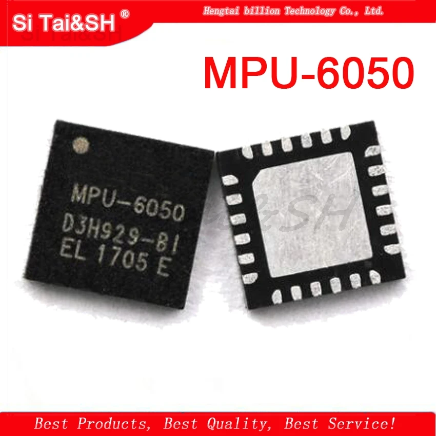 2 stuks MPU-6050 MPU6050 MPU-6050ES MPU-6050C QFN24 Waterdichte schaal