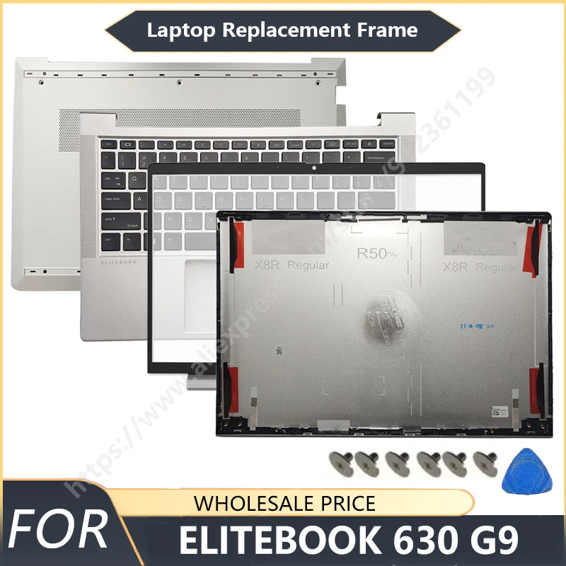

НОВИНКА для ноутбука HP ELITEBOOK 630 G9, задняя крышка ЖК-дисплея, передняя панель, упор для рук, нижняя часть корпуса, американская клавиатура с подсветкой
