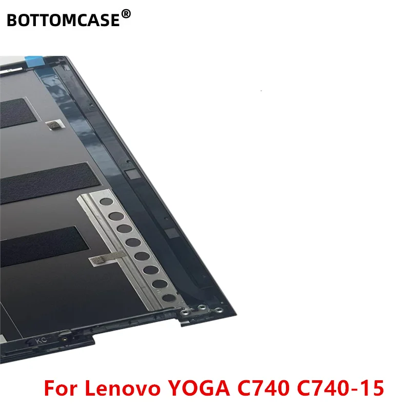 BOTTOMCASE gris nouveau pour Lenovo YOGA C740 écran C740-15 coque arrière ordinateur portable LCD couvercle supérieur A coque AM1FH000400 AM1FH000410