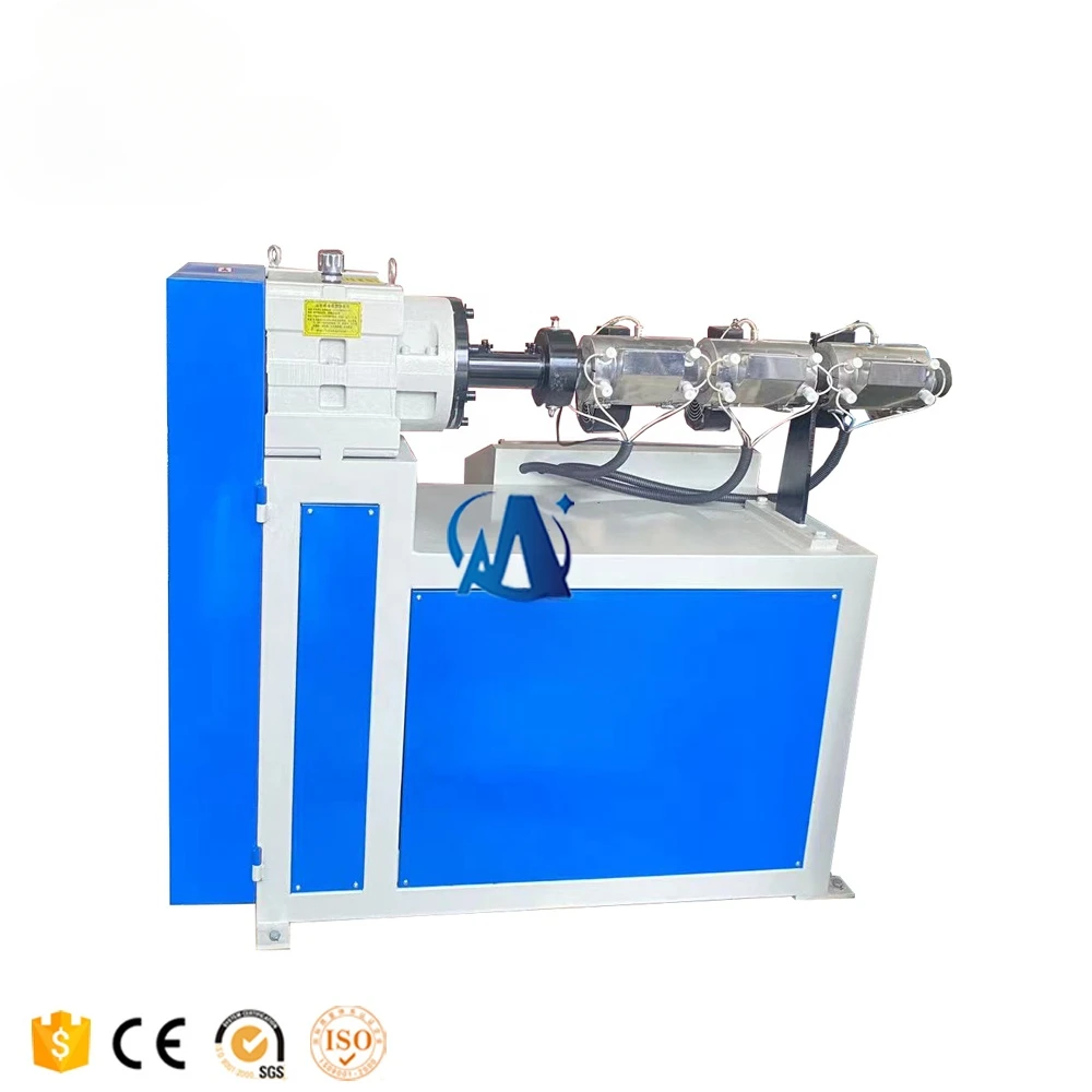 SJ30 small lab single screw extruder plastic extruder for PVC PET PP PE