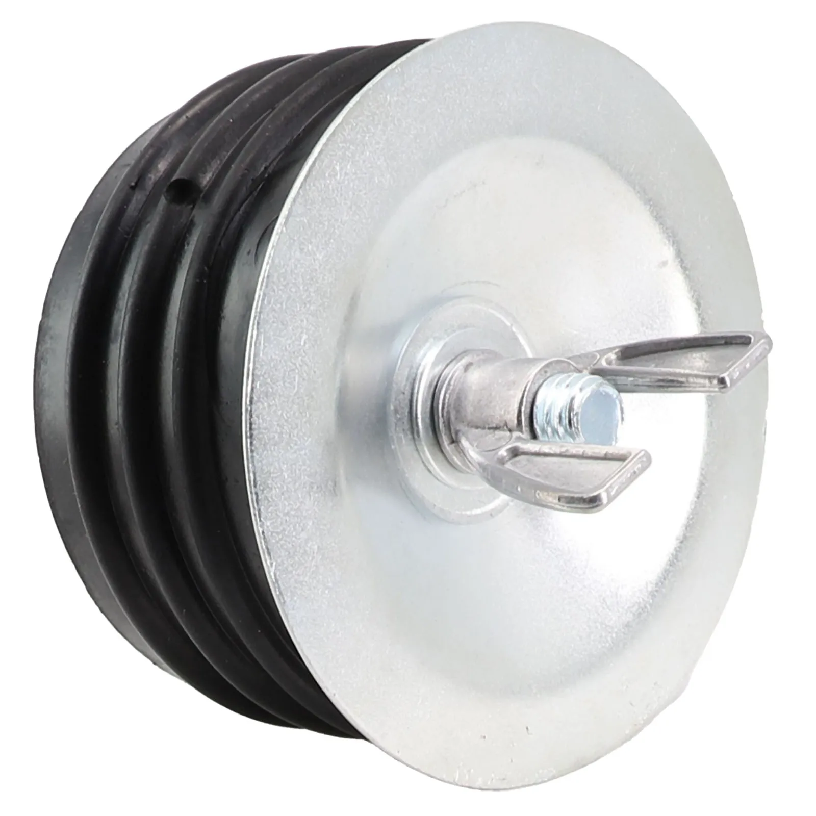 

Компактная заглушка для очистки канализации с механизмом расширения для быстрой установки на стандартные соединения дренажных и обратных трубопроводов