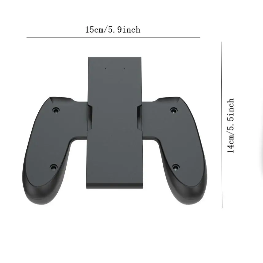 Magnetic Grip For Nintendo Switch 2  JoyCon Only – Ergonomic Grip for JoyCon 2 , Travel-Ready, Black