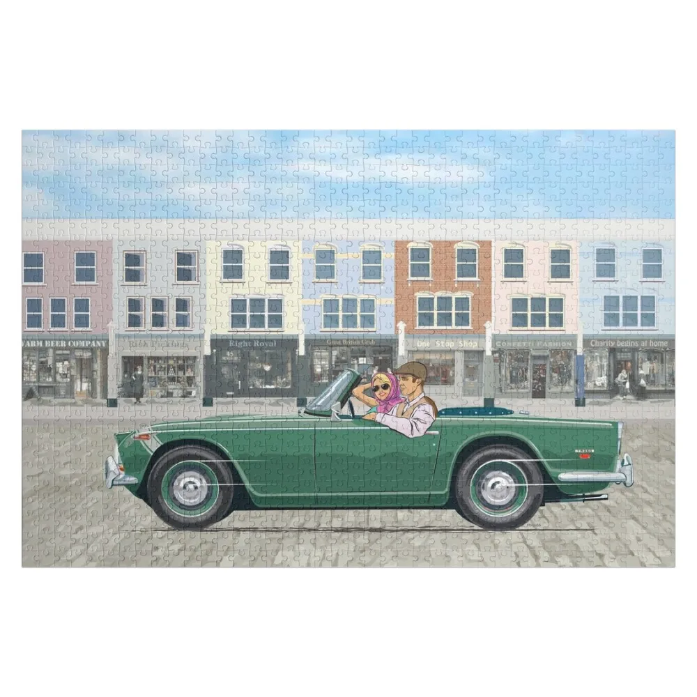 British Racing Green color TR250 Jigsaw Puzzle Personalized Baby Object Custom Jigsaw Puzzle